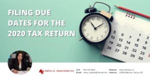 Filing Taxes with us, Nehru Accounting Associates, Surrey, BC